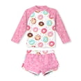 thumbnail image 4 of Cowsor 8-15 Years Girls Two Piece Swimsuit Two Piece Bathing Suit Comfortable Kids Swimwear with Cute Design for Beach Pool and Summer Activities, 4 of 6