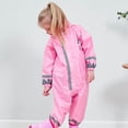 thumbnail image 2 of Imperméable Mignon pour Enfants, Poncho Imperméable Rose G, 2 of 9