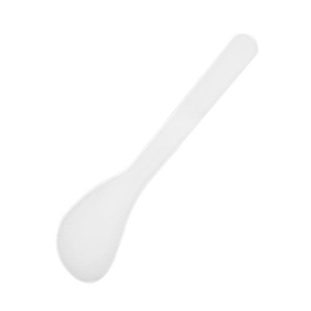 Guardurnaity Máscaras cosméticas Cuchara Fácil de usar Espátula de punta esmerilada Conveniente para limpiar Espesar Cabeza Crema facial Stick Mezcla Juegos de manicura Color transparente Guardurnaity CE012092-04