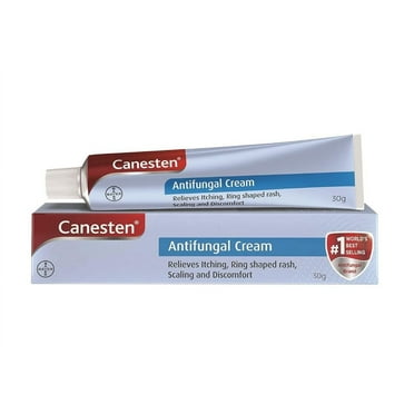 Canesten Anti-Fungal Cream | Relieves Itching, Ring Shaped Rash, Scaling & Discomfort 30 gm