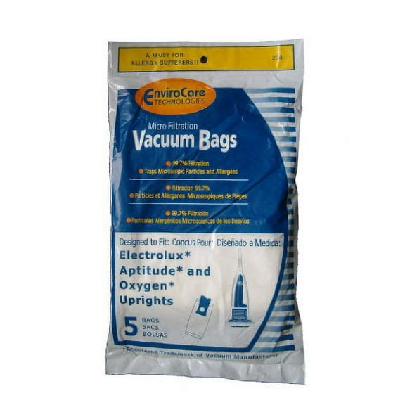 EnviroCare Replacement Vacuum Bags for Electrolux Upright Oxygen & Aptitude 5 Pa