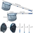 Fishing Net 2 Pack Retractable Lightweight Landing Net with Aluminum ...