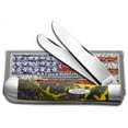 thumbnail image 4 of Case XX Knives Yellow and Purple Corelon Trapper Stainless Pocket Knife, 4 of 4
