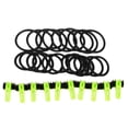 thumbnail image 1 of Toystoory 10 Uds. De plástico ajustable, anzuelos para caña de pescar, soporte para señuelo, accesorios de pesca seguros Pescar Amarillo, 1 of 5