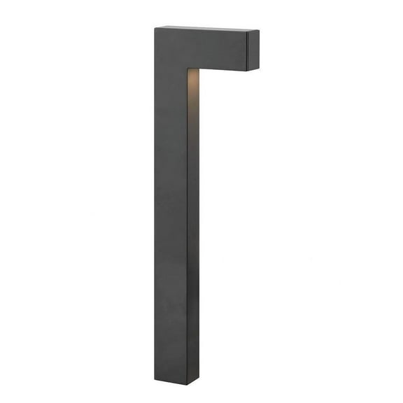 1 Light Large Path Light in Modern Style 6.5 inches Wide By 22 inches High-Satin Black Finish Bailey Street Home 81-Bel-4442142