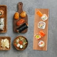thumbnail image 2 of Japanese Wooden Sushi Plate Appetizer Plates Serving Tray Sashimi Food Fruit Platter, 2 of 6