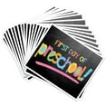 thumbnail image 2 of First Day & Last Day of School Photo Prop Signs, 8" x 10", Pastel Colors Chalkboard, 16-Grade: Preschool, Pre-K, T-K, Kindergarten, 1st-12th Grades to College, 2 of 5