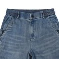 thumbnail image 5 of Mens Baggy Jeans Y2k Wide Leg Loose Fit Jeans Streetwear Denim Washed Hop Pants, 5 of 9