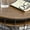 Black + Steel, variant on Vintage Hammered Metal Coffee Table with Tray Top for Living Room - 24 Round Side Table, Pewter