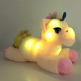 thumbnail image 2 of 40 cm Luminous Unicorn Toy, Cartoon Luminous Rainbow Unicorn, 2 of 3