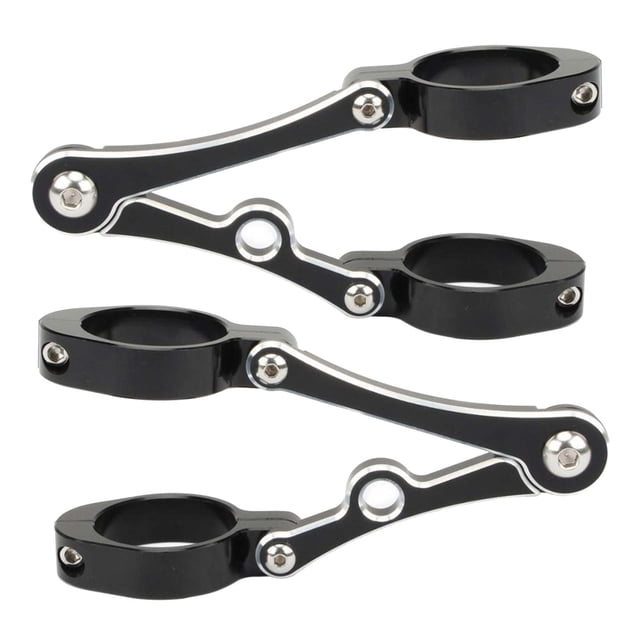 Abrazadera de montaje Zulema Soporte de faro de motocicleta 2 uds 39mm-41mm