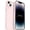 Chalk Pink, variant on iPhone 14 Plus Phone Case, [Military Shockproof Protection] Liquid Silicone Case with [Soft Anti-Scratch Microfiber Lining] Camera & Screen Protection, 6.7 inch, Stone