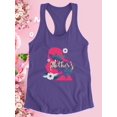 thumbnail image 3 of Mothers Day Mom Silhouette Racerback Tank Women -Image by Shutterstock, Female x-Large, 3 of 4