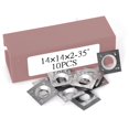 thumbnail image 1 of Cortadores con insertos de carburo, 10 unidades, para aplanar losas, brocas, 1 of 6