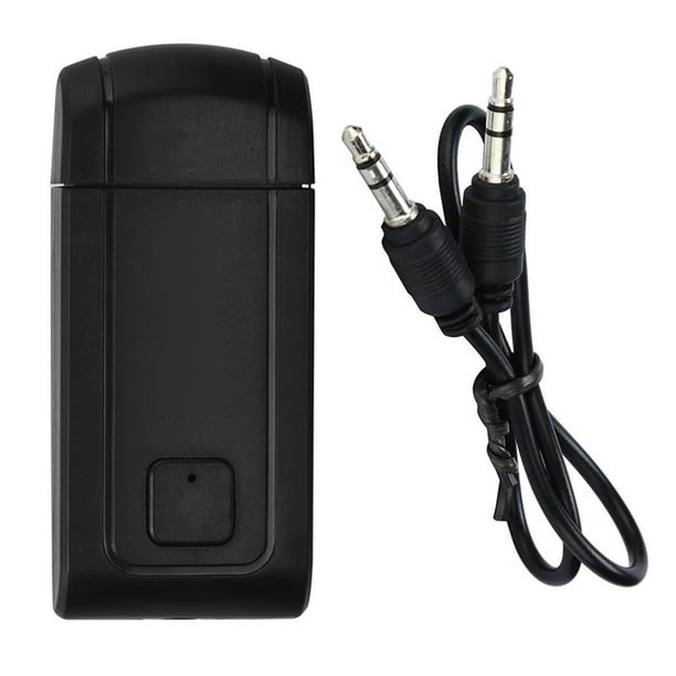 Adaptador de música de audio estéreo inalámbrico de 3,5 mm Transmisor compatible con Bluetooth Tmvgtek Accesorios para autos y motos