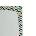 thumbnail image 2 of Ambesonne Chevron Fitted Sheet, Vertical Herrigbone, Queen Size, Multicolor, 2 of 2