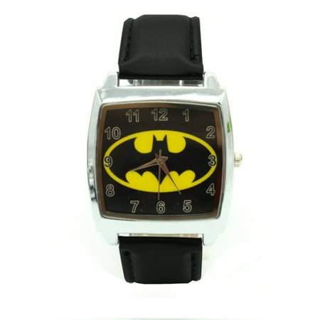 Batman Symbol Square Face Watch the Dark Knight Superhero, (Best Square Face Watches)