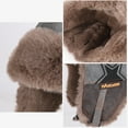 thumbnail image 3 of Cadancy Trapper Hat for Women Y2K Furry Fleece Lined Russian Ushanka Earflaps Hats Vintage Cute Winter Warm Cap Cold Weather Outdoor Cycling Hiking Skiing Snow Caps, 3 of 4