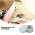 thumbnail image 3 of CTIRCHIU 4-Pack Travel Size Silicone Cream Jars Leakproof Makeup Containers for Body Lotion and Skincare, 3 of 7