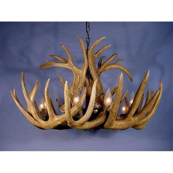 CDN Antler Design  27-29 in. Real Antler Chandelier- Extra Large