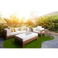 thumbnail image 3 of Joy Carpets Kid Essentials GreenSpace 4' x 6' Jellybean Outdoor Area Rug in Color Green, 3 of 6