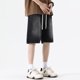 thumbnail image 5 of Pantalones cortos sencillos populares de verano para hombre, pantalones cortos clásicos hasta la rodilla para hombre, 5 of 5