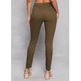 thumbnail image 3 of Womens WAX Twill Skinny Leg Pants, 3 of 3