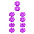 thumbnail image 2 of Maoww Pack of 2 Pill Case Plastic 7 Grids Storage Daily Pills Tablet Dispenser Portable Camp Organizing Container Box Purple Purple 5Set, 2 of 6