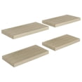 thumbnail image 1 of Estantes Flotantes de Pared Casafoyer Color Roble 4 pzas 50x23x4 cm MDF, 1 of 5