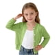 thumbnail image 1 of Niña Pequeña Manga Larga Tops Color Sólido Princesa Punto Suéter con Protección Solar, Aire Acondicionado Suéter Cardigan para Uso Diario Casual, Abrigo Suave, 1 of 7