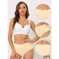 thumbnail image 3 of DARING DIVA Women's High Waist Shaping Tummy Control Panties Brief S Beige, 3 of 6
