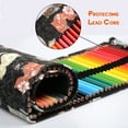 thumbnail image 5 of 72 Colored Pencils for Adult Coloring Book, Coloring Pencils Set, Artist Soft Core Oil based Color Pencil Sets, Included Sharpener, Handmade Canvas Pencil Wrap, Coloring Book, Erasers, 5 of 6