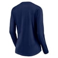 thumbnail image 3 of Women's Navy Washington Capitals Alternate Logo Long Sleeve V-Neck T-Shirt, 3 of 3