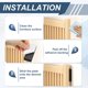 thumbnail image 5 of 24Pcs Protectores de Pared para Muebles, Tapones para Cabeceros de Espuma EVA de 0.4, 5 of 7