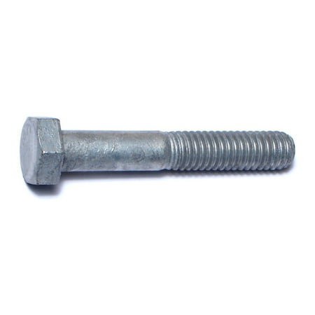 

5/16 -18 x 2 Hot Dip Galvanized Steel Coarse Thread Hex Cap Screws CSHS-437