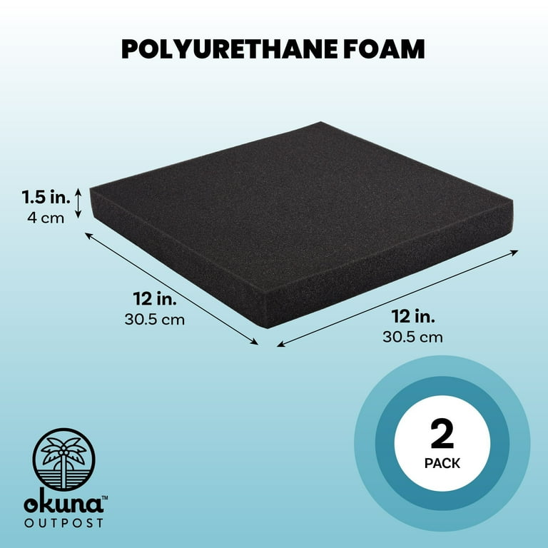 Pack Black Packing Foam, Polyurethane Padding Sheets For, 51 OFF