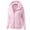 Pink, variant on Charmgo Womens Winter Coats Clearance, Women Winter Warm Wool Hooded Sweater Coat Zip Up Coat Cotton Coat Outwear Fleece Jacket Women, Black Jackets for Women L