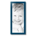 thumbnail image 2 of ArtToFrames 8" x 19" Blue Picture Frame, 8x19 inch Blue Wood Poster Frame (WOM-4427),  Pack, 2 of 8