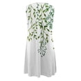 thumbnail image 5 of Vestido suelto con estampado de cuello redondo sin mangas informal de verano con estilo para mujer OAVQHLG3B Store lin121212, 5 of 5
