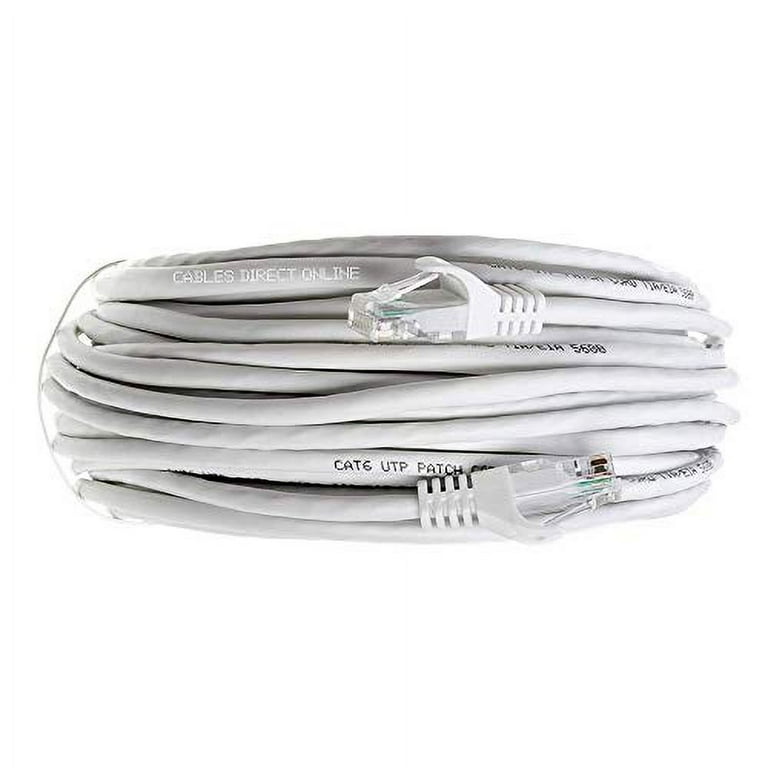 年末のプロモーション大特価！ 100ft Xbox Cable Patch Ethernet RJ45 Networking Cat6 White 無線LAN・ネットワーク機器