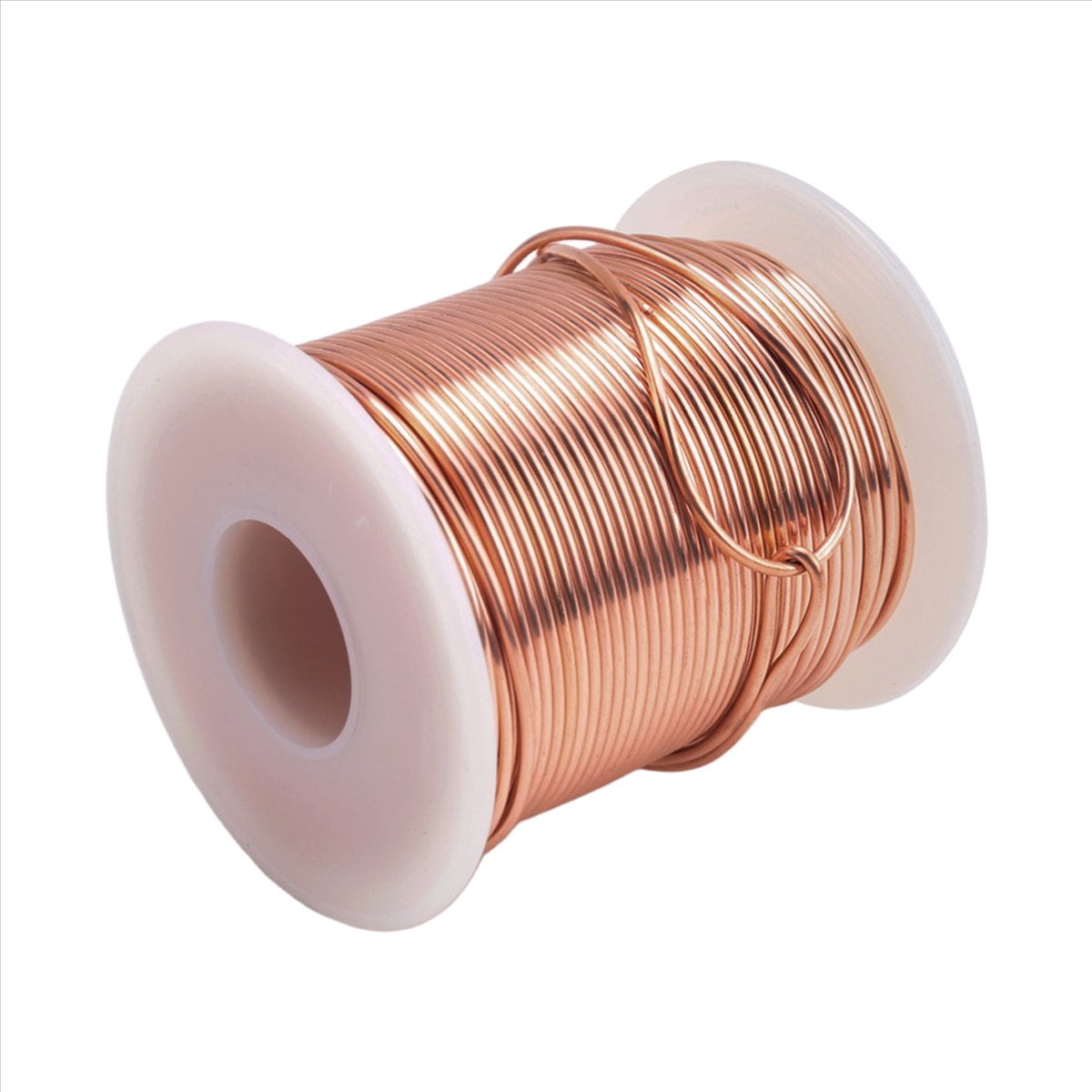 Copper Wire, 99.9% Soft Pure Bare Copper Wire for Gardening, Electroculture,16 Gauge/ 1.3 mm Diameter, 127 Feet,1 Pound