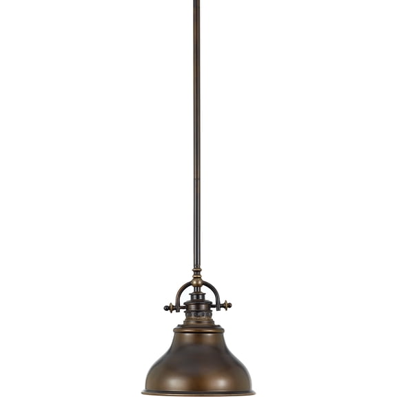 Emery 1-Light Palladian Bronze Mini Pendant Light