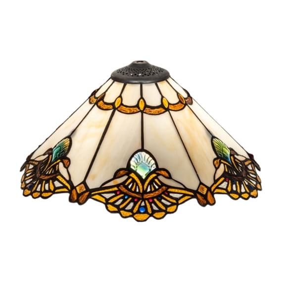 Meyda 157065 16 in. Shell with Jewels Wall Shade