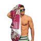 thumbnail image 5 of Oso Lotso Toalla de playa de secado rápido con diseño temático, regalo para mujeres y niñas, ideal para cumpleaños, fans, amantes de la música, uso en la playa o al aire libre, 78 × 160 cm, 5 of 6