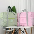 thumbnail image 4 of Large-capacity storage and finishing, simple fashion, solid color, hand in hand to take bags., 4 of 5