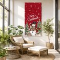 thumbnail image 6 of Canvas Wall Art, Red Christmas Snowman Framed Canvas Prints for Living Room Bedroom, Xmas Tree Snowflake Botanical Oversized Gallery Wrapped Wall Decor for Home Office, Gifts, 40"x60" Ship Next Day, 6 of 9