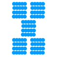 thumbnail image 2 of ZLight Inflated Swimming Pool Repair Patch Inflatable Boat Mattress Waterproof Patches Strong Stickiness Puncture Fixing Round 20PCS 5Set, 2 of 6