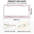 thumbnail image 3 of GZHJMY Valentine's Day Heart Rainbow License Plate Frames 2pcs, Waterproof Aluminum Alloy Front Rear Tag Car License Plate Cover with Screw Cap Set for US Vehicles, 12 x 6 Inch, 3 of 7