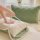thumbnail image 1 of Funda de almohada de tafetán grueso | Funda de almohada cálida y suave con banda elástica | Toalla de almohada de poliéster de 50 x 80 cm para invierno y frío | Antiestática y lavable a máquina, 1 of 6