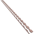 thumbnail image 6 of Ekena Millwork 94"H x 3/8"T Midland Adjustable Wood Decorative Slat Wall Panel Kit, Walnut (contains 29 Slats + 1 Straight Edge Starter Slat), 6 of 16